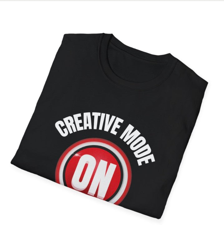 Creative Mode On Shirt, Do Not Disturb Tee, Artist Gift